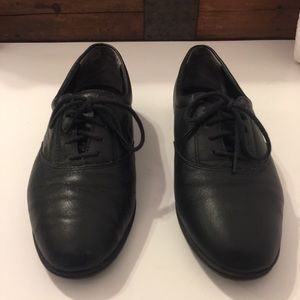 Easy Spirit Leather black sneakers